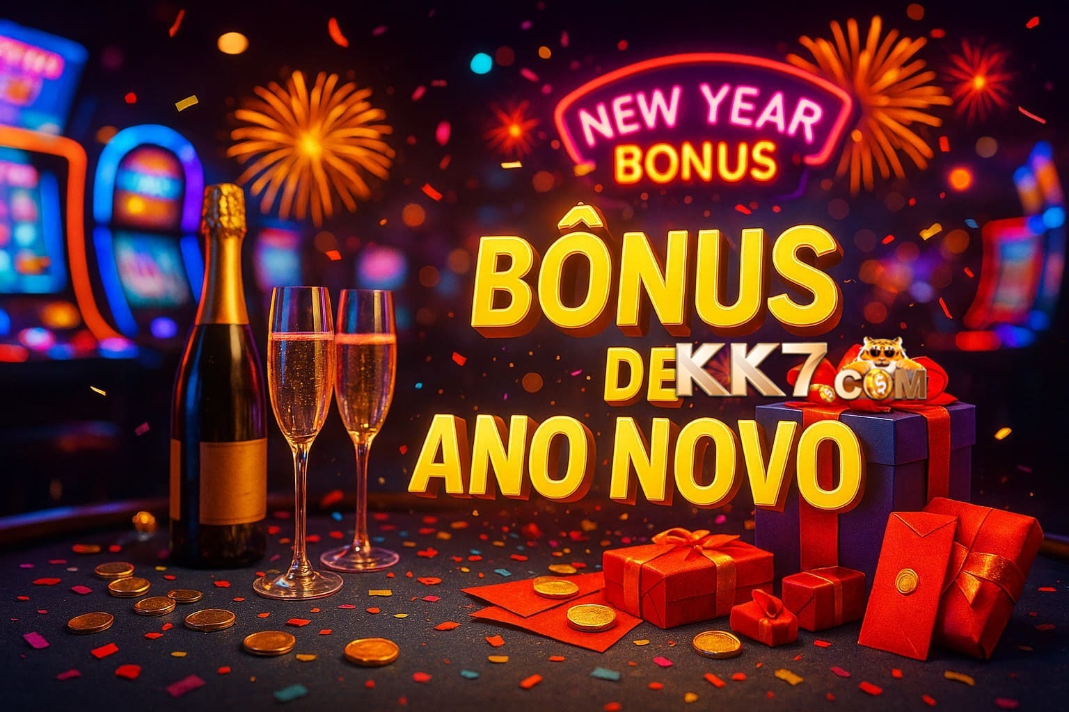 Promoções de Ano Novo no KK7